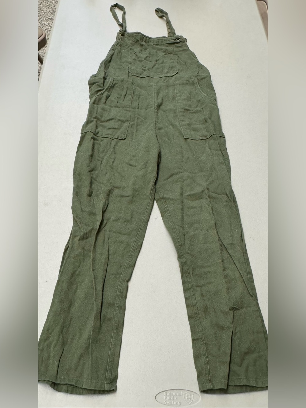Patrons of Peace Women’s Olive Green Cargo Overalls